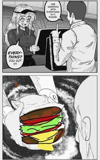 EVERY- THING? YOU GOT IT! ONE SANDWICH WITH EVERYTHING IN IT, PLEASE.