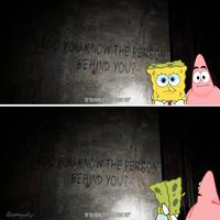 DO YOU KNOW THE PERSON BEHIND YOU? DO YOU KNOW TO PERSON BEHIND WOOK" DO YOU KNOW THE PERSON BEHIND YOU? @spongyarts- DO YOU KNOW TO REASON BEHIND YOU?"