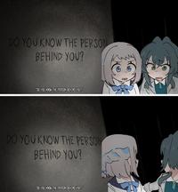DO YOU KNOW THE PERSON BEHIND YOU? "DO YOU KNOW THE PERSON BEHIND YOU?" DO YOU KNOW THE PERSON BEHIND YOU? "DO YOU KNOW THE PERSON BEHIND YOU?"