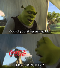 Could you stop using Al... FOR 5 MINUTES!?
