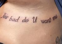 Now bad do U want mu