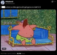 #RipBandz @LANDOCUH Ns when a video game aint got guns or a ball in it 0:00 11:27 PM - Jun 17, 2023 30.7M Views