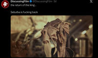 4 DiscussingFilm @DiscussingFilm .3d the return of the king... Sebulba is f------ back X