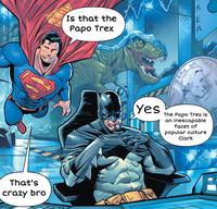 Is that the Papo Trex That's crazy bro K кше R NGO WE TRUS Yes The Papo Trex is an inescapable facet of popular culture Clark