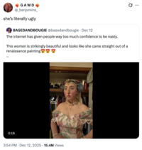 A "tweet":https://knowyourmeme.com/memes/sites/twitter-x about "TikToker":https://knowyourmeme.com/memes/sites/tiktok Alana O'Brien, also known as Alana.28 or the Renaissance Girl.