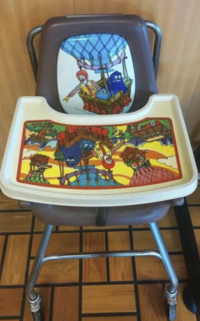 McDonald's high chairs