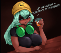 LET ME GUESS YOU DIDN'T FIT IN EITHER? SINDI