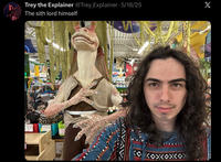 Trey the Explainer @Trey_Explainer 5/18/25 The sith lord himself PUFFIN Coal to $45 PUFFIN PUFF Tablet (O KOXOXO) X