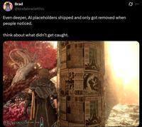 Brad @kindabradatthis Even deeper, Al placeholders shipped and only got removed when people noticed. think about what didn't get caught. EINIONS matal SWNER TELLOR SLID EINION LICK bla L ...