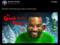 Brandon Tenold @BrandonTenold Random Tubi finds (yes, this is a real movie) The Grinch That Slade Batches X.com