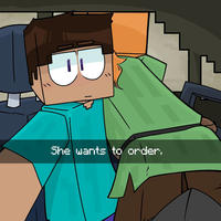 She wants to order.