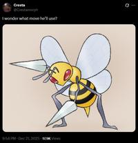 B Cresta @Crestamorph I wonder what move he'll use? 10 9:54 PM - Dec 21, 2025 17.9K Views