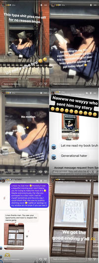 The original "U R Not a Vibe Bro" "Instagram":https://knowyourmeme.com/memes/sites/instagram story by user @thedomsolo.