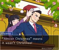 Phoenix "Almost Christmas" means it wasn't Christmas! @marycrispies 24/12/21