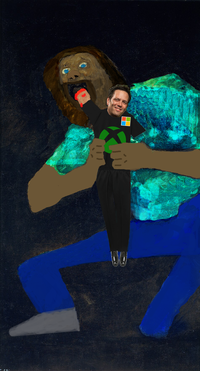 Steve devouring Xbox's CEO