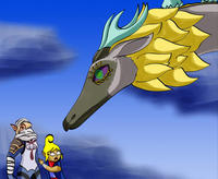 Ninja, pirate and dragon