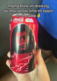 mama think im drinking alcohol whole time im sippin on the palp STAR Coca-Cola. WARE ORIGINAL TASTE