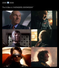 2000 2026 The X-Men in 'AVENGERS: DOOMSDAY'