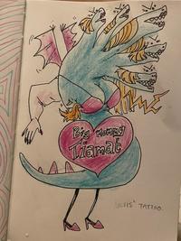 Bis mommy Tiamat AA ULTIS TATTOO.