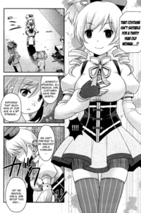 EXPOSING THAT MUCH SKIN AT OUR AGE IS A BIT STRANGE... YET WE MAGICAL GIRLS, ARE SETUP THIS WAY... ן ...HONESTLY SPEAKING, ALL MAGICAL GIRL COSTUMES HAVE MINI- SKIRTS... WE CAN'T PRETEND TO BE INNOCENT GIRLS FOREVER THAT COSTUME ISN'T SUITABLE FOR A THIRTY YEAR OLD WOMAN....!!
