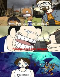 Made in Abyssal Por que nos acosa? Rorque necesitan APERTURE LABORATORIES inal Ho