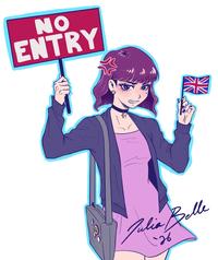 NO ENTRY Julia Belle -26