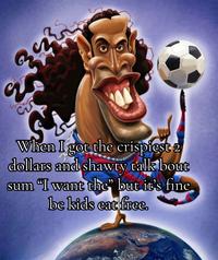 When I got the crispiest 2 dollars and shawty talk bout sum "I want the" but it's fine be kids eat free.