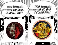 THIS female CustodesS SO GOOD I COULD DIE!! THIS female Custodes IS SO BAD I COULD DIE!!