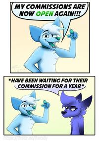 MY COMMISSIONS ARE NOW OPEN AGAIN!!! Turo *HAVE BEEN WAITING FOR THEIR COMMISSION FOR A YEAR* https://linktr.ee/furody