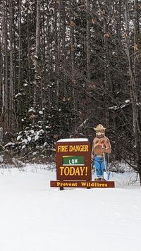 SMOKEY FIRE DANGER LOW TODAY! Prevent Wildfires