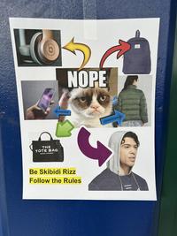 THE TOTE BAG MARC JACOBS NOPE Be Skibidi Rizz Follow the Rules