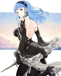 Marianne dressed as Eir 💙