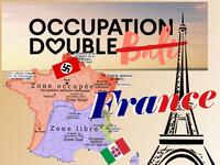 OCCUPATION DOUBLE DOMO Zone militare ittorale i-Mas de fadantique ») rest entrée interdite Administration militaire de la Lille Belgique et du Nord 59 Paris Territoires annexés au Reich Zone de peuplement Zone occupée allemand Occupation militaire allemande Montoire Bordeaux NE DE A partir de novembre 1942: Zone Nord DEMARCATIO Vichy de facto siège du gouvernement) Retour Strasbourg France nilitanisée Grenoble Zone libre A partir de novembre 1942: Zone Sud Occupation italienne Zone d'occupation italienne (nov 42-sept 43) XXIX 十萬 pt43)