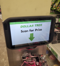 Price Checker s/n 24100524300083 Happy DOLLAR TREE Scan for Price CHARCOAL O SASSY C ZEBRA יידי ic BRUSH MAQUALINGE etayid ARCOAL ARCOAL O ARCOAL O MARCON O CHARCON CHARCON