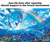 How life feels after reporting Ubisoft Support to the French Government imgflip.com