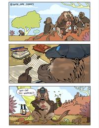 1sthall @WISE APE_COMICS WHY ISN'T THIS WORKING?! THE SUBTLE ART OF THROWING POOP Ավ.