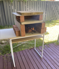 DIY pizza oven