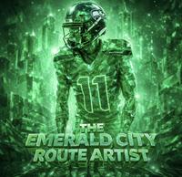 SEAHAWKS 11 THE EMERALD CITY ROUTE ARTIST