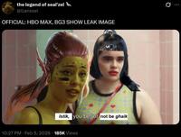 the legend of seal'zel @llarissel OFFICIAL: HBO MAX, BG3 SHOW LEAK IMAGE Istik, you better not be ghaik 10:27 PM Feb 5, 2026 185K Views g..