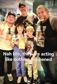 A HEAD GIVEME BE YOU! Nah bro, they are acting like nothing happened DEL