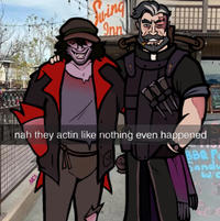 Swing Inn M Sex nah they actin like nothing even happened NCS BBQ Pr Sandy W/