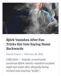 Bjork Hard Times