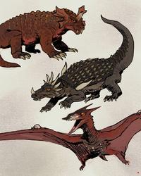 Kaiju sketches 