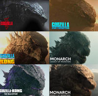 GODZILLA GODZILLA KING MONSTERS VS.I GODZILLA KONG MONARCH LEGACY OF MONSTERS GODZILLA KONG THE NEW EMPIRE MONARCH LEGACY OF MONSTERS