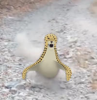 Thankfully, unlike the modern Cougar, this predator is flightless.