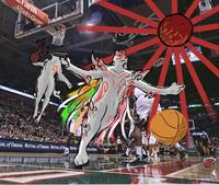Farm State Farm FRONTIER JAL of OMAHA MUTUAL of OMAHA MUTUAL of OM MUTUAL BUCKS UTUAL of OMANA 4 Moncri BUCKS HE 600k FRONTIER per Fanatics 2019 NA Properties Inc. A Rights d 2019 Officially licensed product of the National Basketball Players Association peps