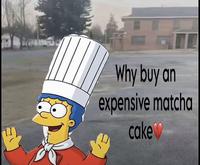 A MargeCooks meme. The meme uses the "SYBAU guy":https://knowyourmeme.com/memes/sybau-picture-sybau-guy format.