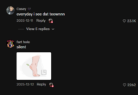 silent heel comment