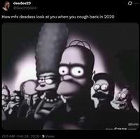 deedee23 @Dee235664 How mfs deadass look at you when you cough back in 2020 Q @bolte From Tik Tok.comm 7:01 AM · Feb 24, 2026 9 Views