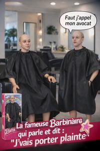 Model #GIJOKE Faut j'appel mon avocat Barbir La fameuse Barbinàire qui parle et dit : "J'vais porter plainte